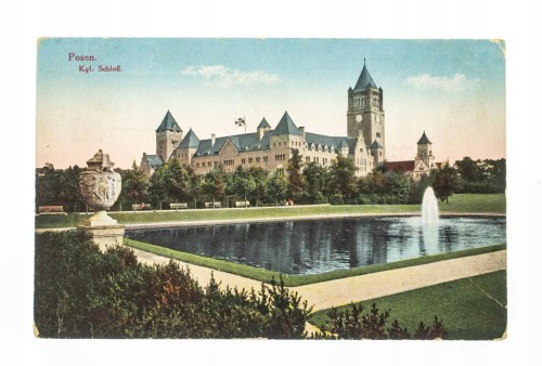 POZNAŃ - ZAMEK CESARSKI, FELDPOST 1916