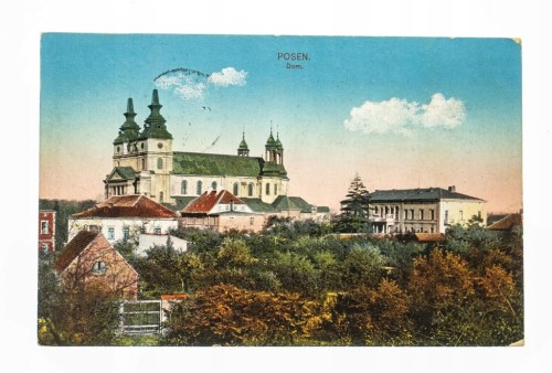 POZNAŃ - KATEDRA, FELDPOST 1915