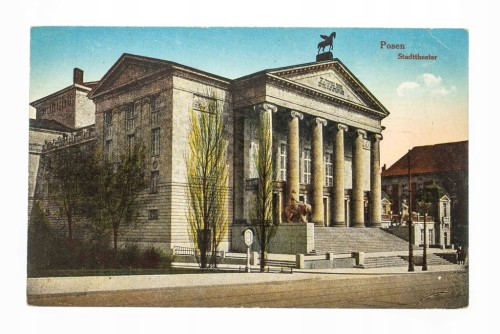 POZNAŃ - TEATR WIELKI, FELDPOST 1917