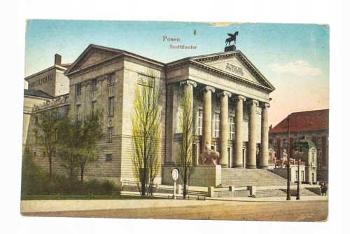 POZNAŃ - TEATR WIELKI, FELDPOST 1915