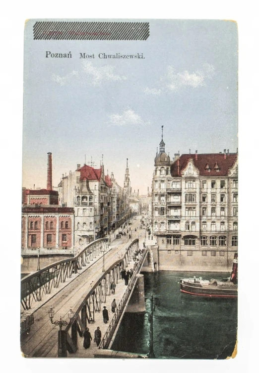 POZNAŃ - MOST CHWALISZEWSKI, STATEK 1929
