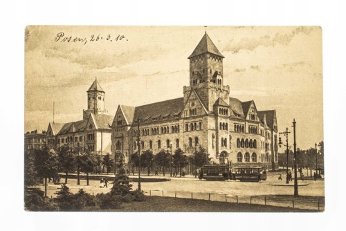 POZNAŃ - Św. Marcin, TRAMWAJ 1910