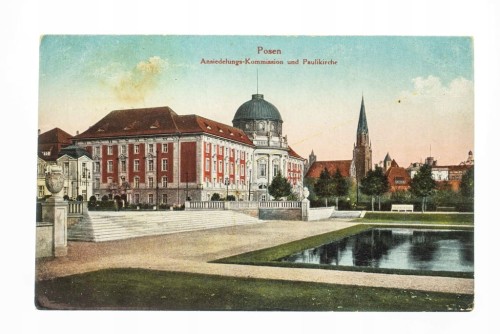 POZNAŃ - KOMISJA OSIEDLEŃCZA, UAM, KOŚCIÓŁ 1916