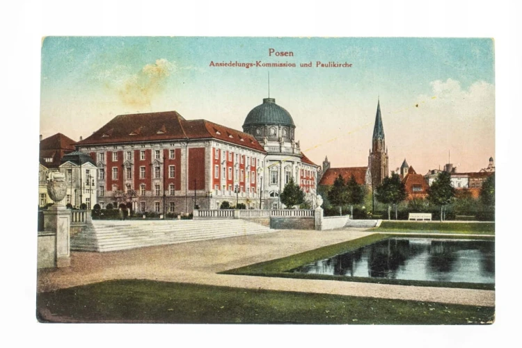 POZNAŃ - KOMISJA OSIEDLEŃCZA, UAM, KOŚCIÓŁ 1916