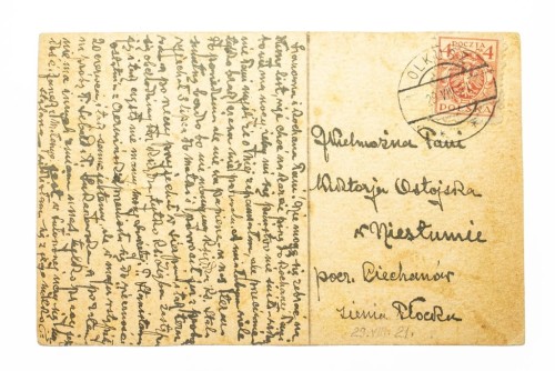 KRAKÓW - ZWIERZYNIEC, KLASZTOR NORBERTANEK 1921