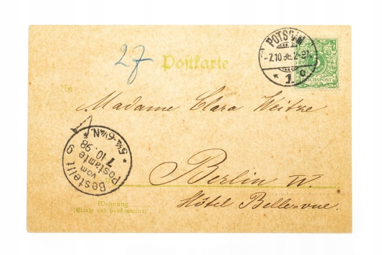 POCZDAM - PARK SANSSOUCI 1898