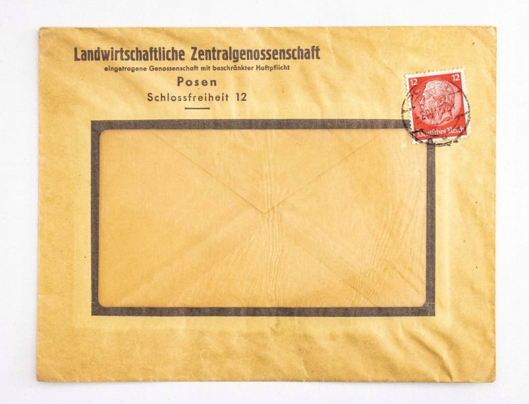 POZNAŃ - CENTRALNA SPÓŁDZIELNIA ROLNICZA 1940