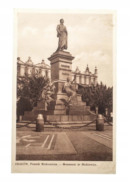 KRAKÓW - POMNIK MICKIEWICZA l. 30