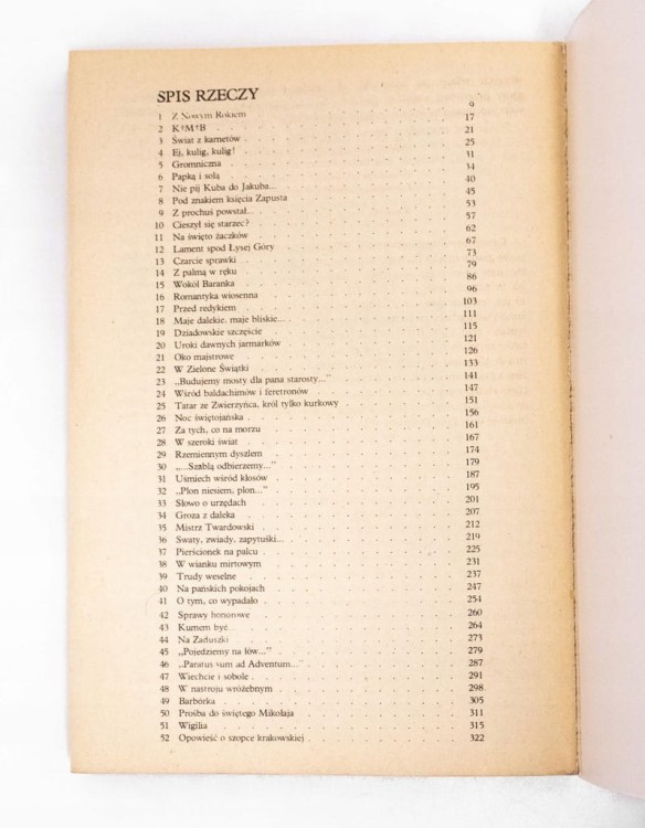 STARA KSIĄŻKA KALENDARZ POLSKI 1984