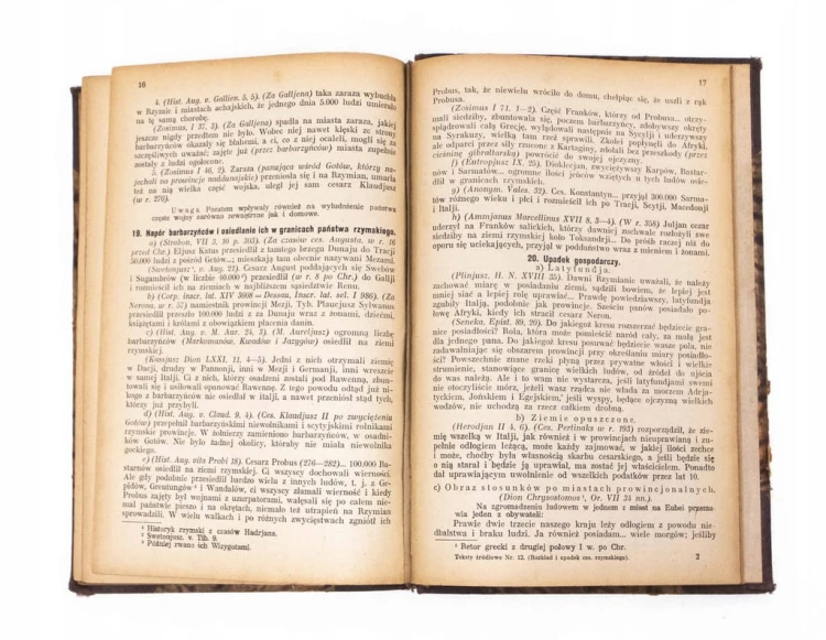STARA KSIĄŻKA HISTORIA ŚWIATA - TEKSTY DO NAUKI W SZKOLE, KRAKÓW 1924