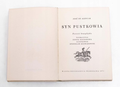 STARA KSIĄŻKA SYN PUSTKOWIA 1971