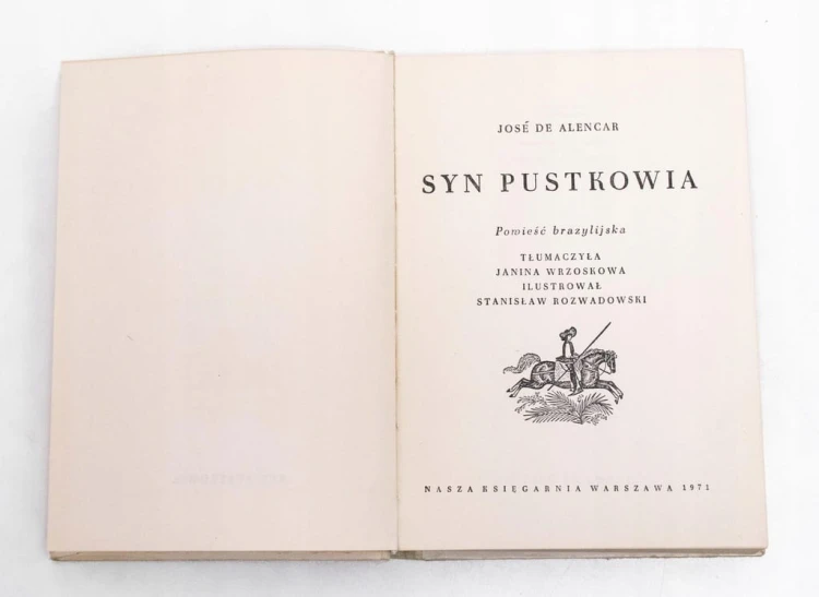 STARA KSIĄŻKA SYN PUSTKOWIA 1971