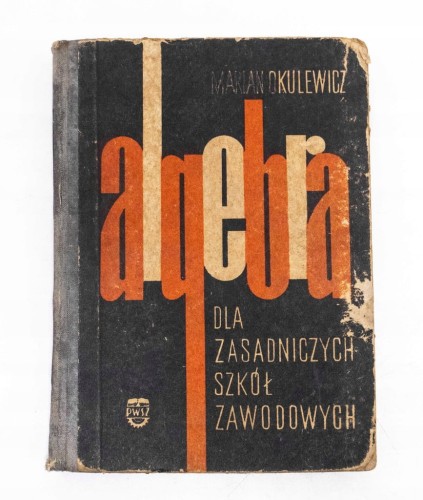 STARA KSIĄŻKA ALGEBRA 1964