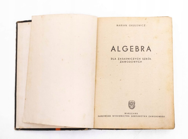 STARA KSIĄŻKA ALGEBRA 1964