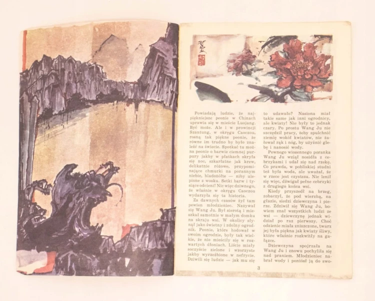 STARA KSIĄŻKA BAŚŃ DAR FENIKSA 1986
