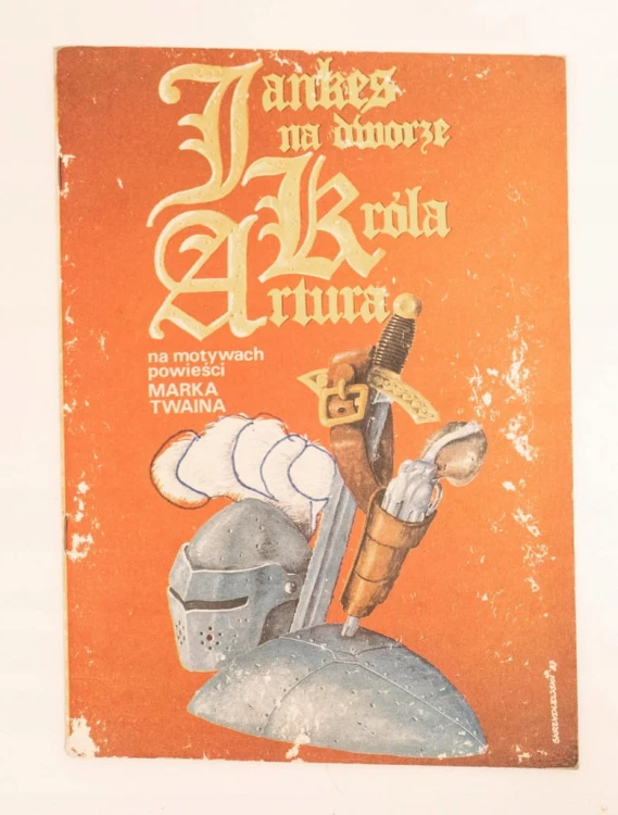 STARY KOMIKS JANKES NA DWORZE KRÓLA ARTURA 1989