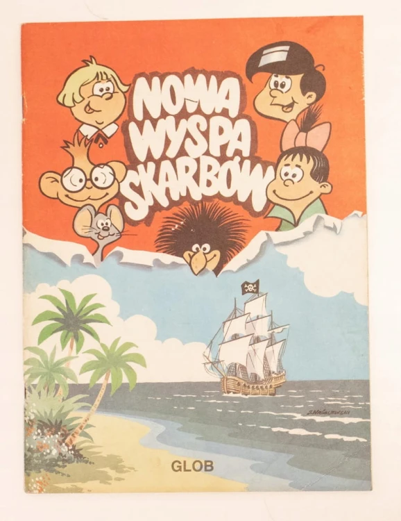 STARY KOMIKS NOWA WYSPA SKARBÓW 1988