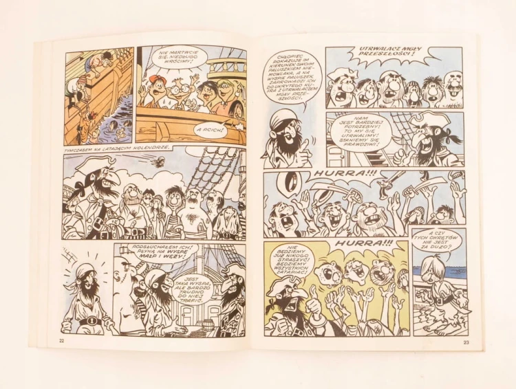 STARY KOMIKS NOWA WYSPA SKARBÓW 1988