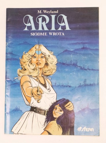 STARY KOMIKS ARIA SIÓDME WROTA 1990