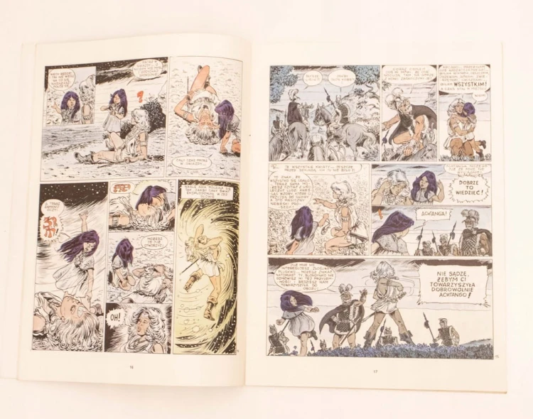 STARY KOMIKS ARIA SIÓDME WROTA 1990