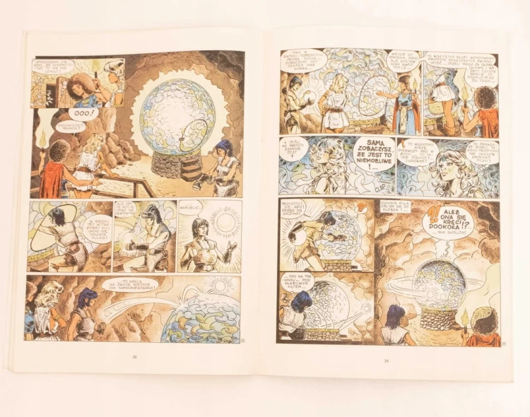 STARY KOMIKS ARIA SIÓDME WROTA 1990