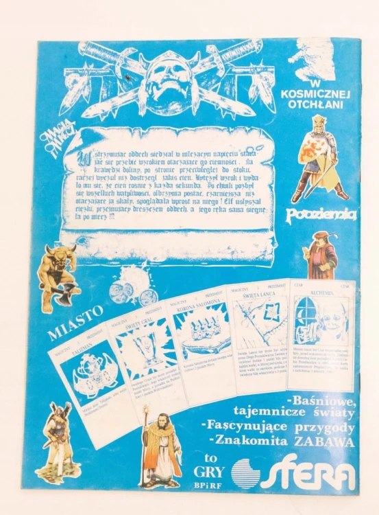 STARY KOMIKS ARIA SIÓDME WROTA 1990