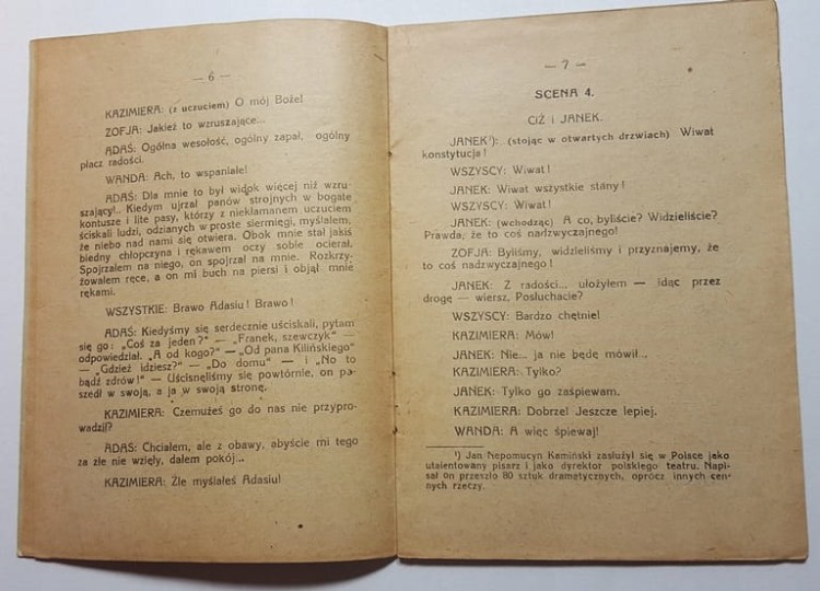 TRZECI MAJA BIBLIOTECZKA TEATRALNA LWÓW 1928