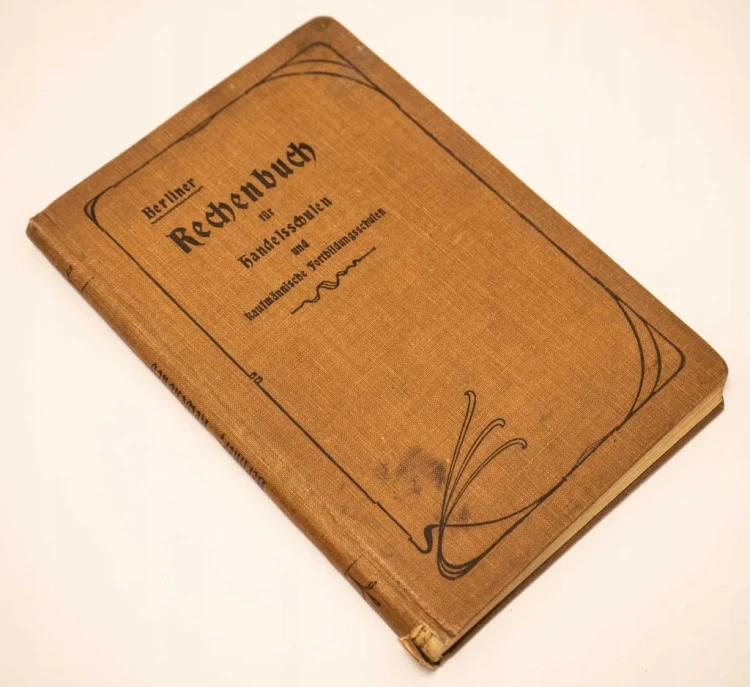 KSIĄŻKA NIEMIECKA SZKOŁA HANDLU ZADANIA 1914