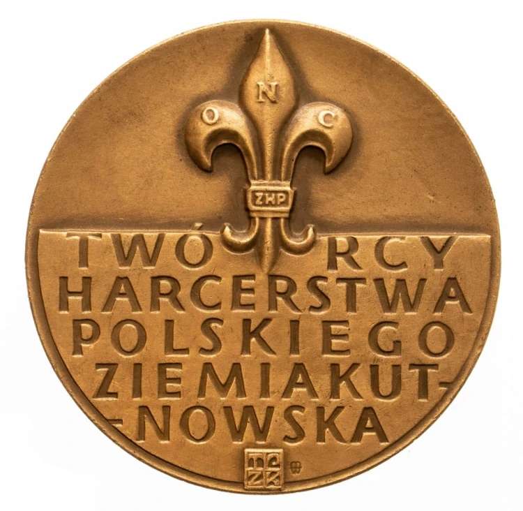MEDAL TWÓRCY HARCERSTWA POLSKIEGO ZIEMIA KUTNOWSKA