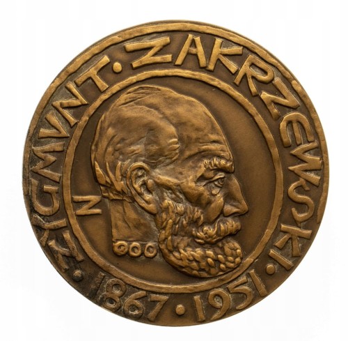 MEDAL Z. ZAKRZEWSKI BADACZ NUMIZMATYKI PIASTÓW