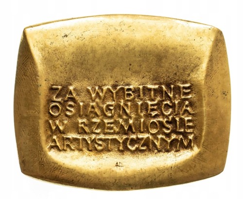 MEDAL ZA WYBITNE OSIĄGNIĘCIA W RZEMIOŚLE ARTY.1977