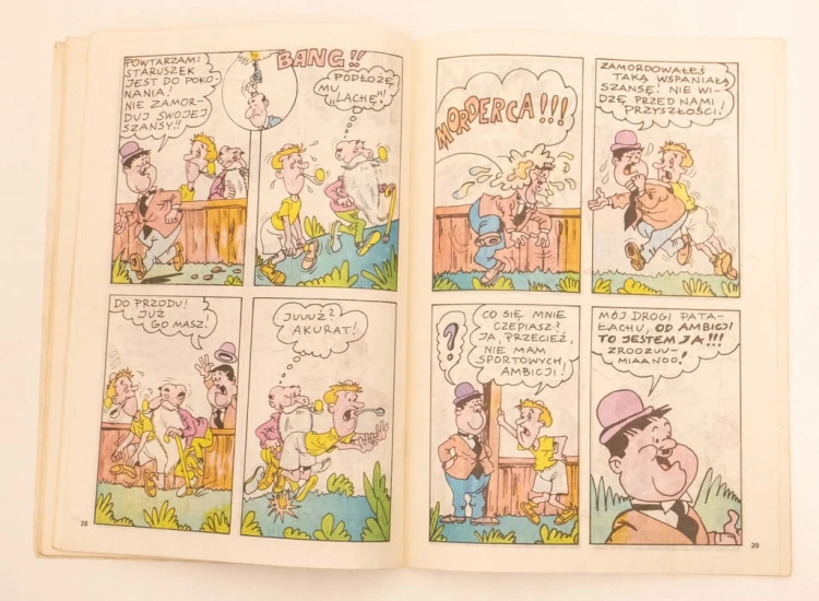 STARY KOMIKS POWRÓT JARZANA 1988