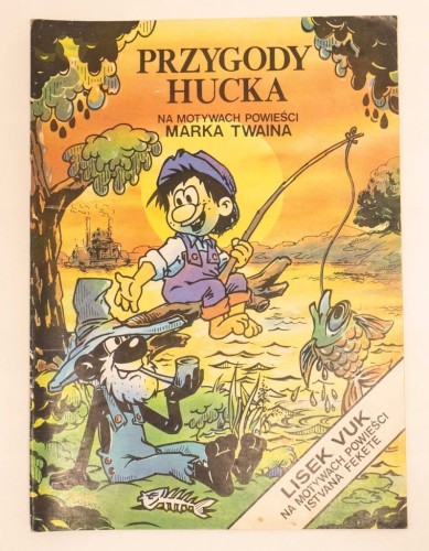 STARY KOMIKS PRZYGODY HUCKA 1991