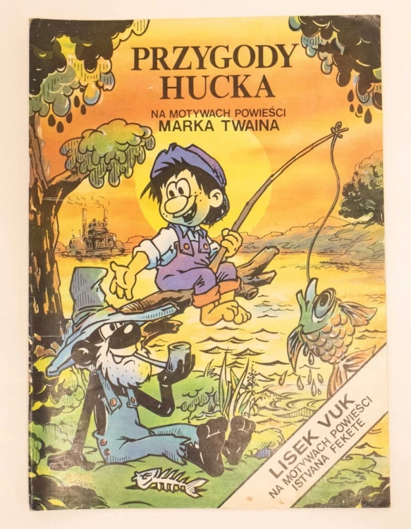 STARY KOMIKS PRZYGODY HUCKA 1991