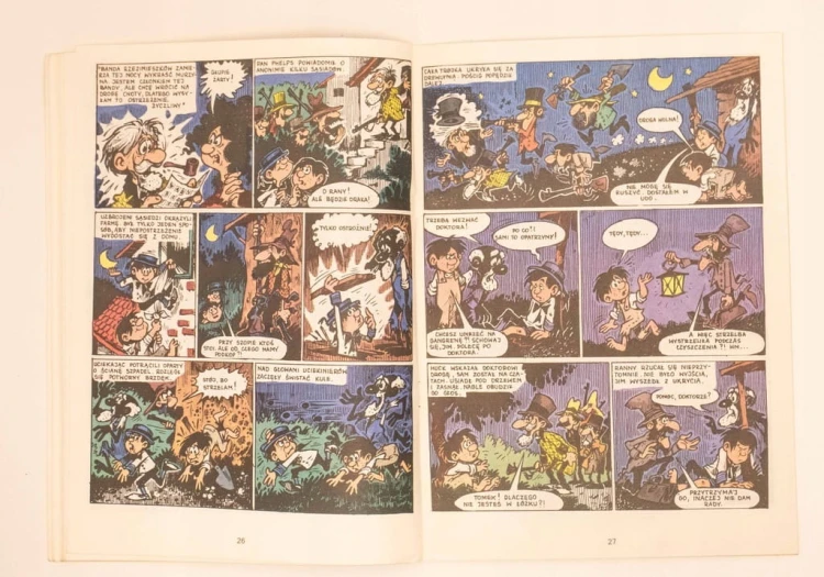 STARY KOMIKS PRZYGODY HUCKA 1991