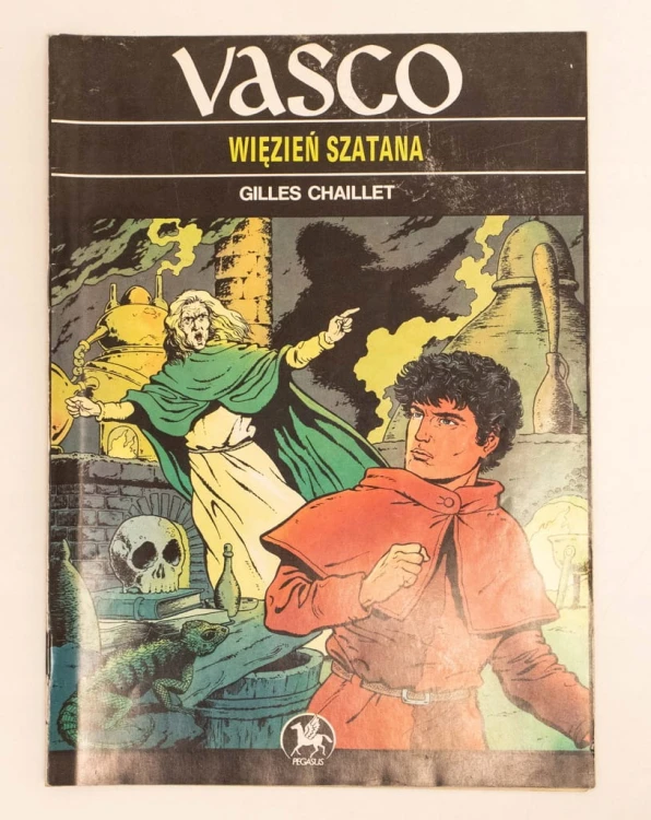 STARY KOMIKS VASCO WIĘZIEŃ SZATANA 1991