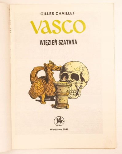 STARY KOMIKS VASCO WIĘZIEŃ SZATANA 1991