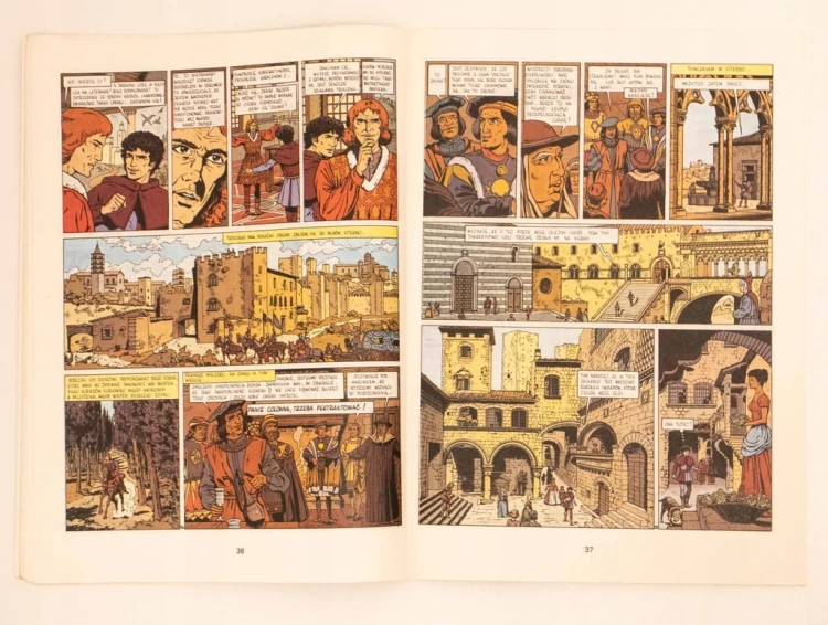 STARY KOMIKS VASCO WIĘZIEŃ SZATANA 1991
