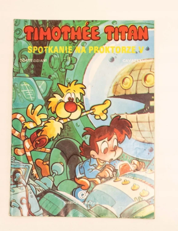 STARY KOMIKS TIMOTHEE TITAN SPOTKANIE NA PROKTORZE