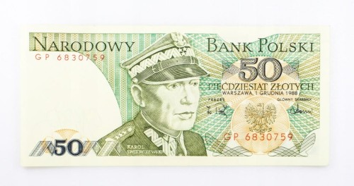 50 ZŁOTYCH 1988 ROK s. GP st. 1