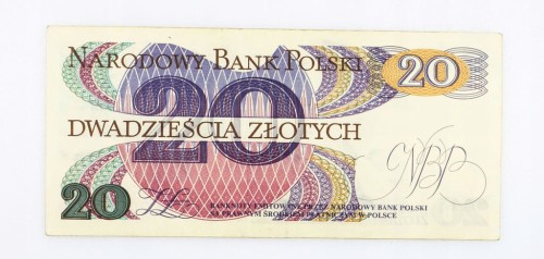 20 ZŁOTYCH 1982 ROK s. AS st. 2-/3+