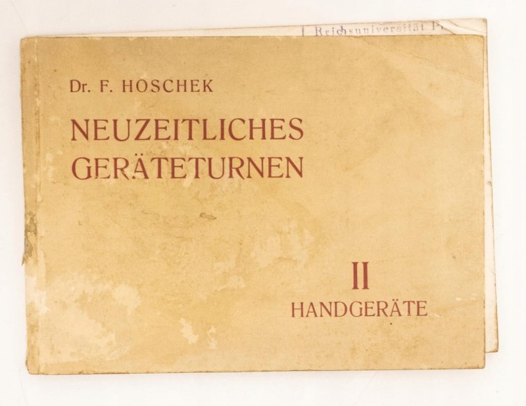 STARA KSIĄŻKA NIEMIECKA NOWOCZESNA GIMNASTYKA 1934