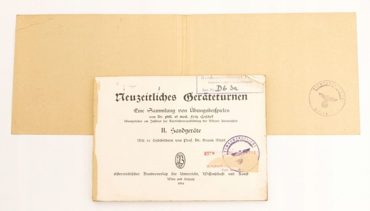 STARA KSIĄŻKA NIEMIECKA NOWOCZESNA GIMNASTYKA 1934