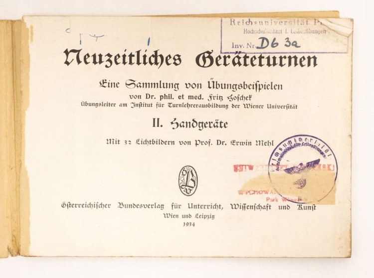 STARA KSIĄŻKA NIEMIECKA NOWOCZESNA GIMNASTYKA 1934