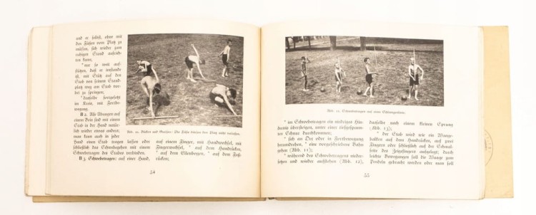 STARA KSIĄŻKA NIEMIECKA NOWOCZESNA GIMNASTYKA 1934