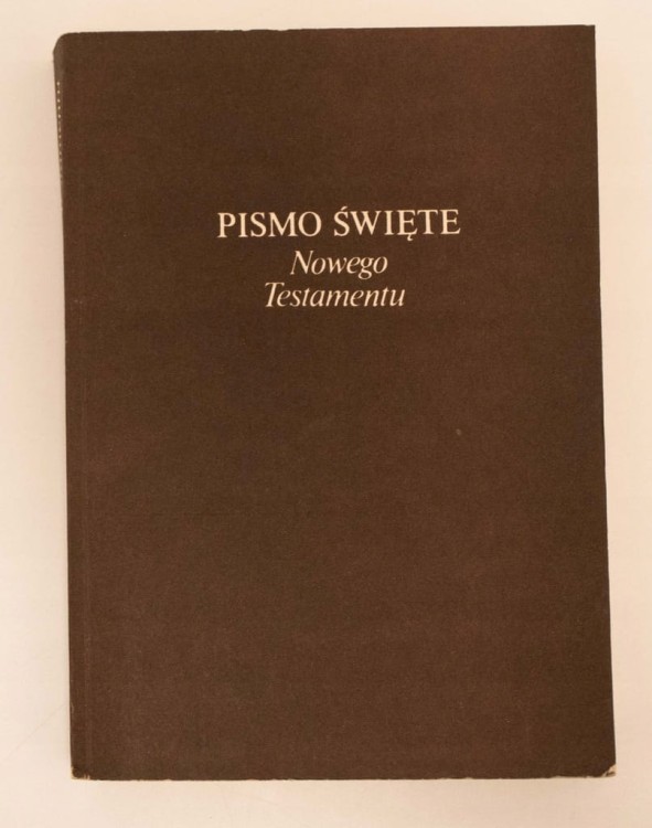STARA KSIĄŻKA PISMO ŚWIĘTE NOWEGO TESTAMENTU 1985
