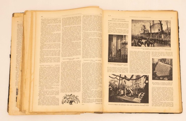STARY ZBIÓR TYGODNIKA ILUSTROWANEGO 1930