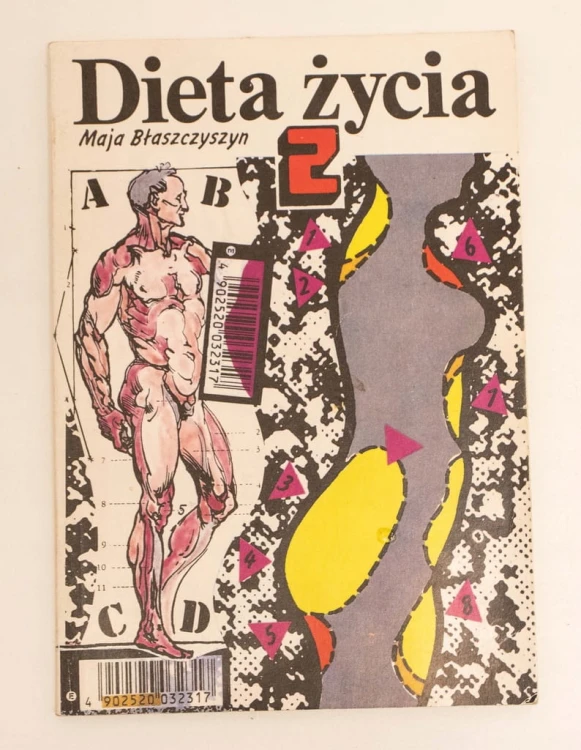 STARA KSIĄŻKA DIETA ŻYCIA M. BŁASZCZYSZYN 1991
