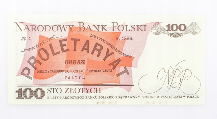 100 ZŁOTYCH 1988 ROK s. TS st. 1