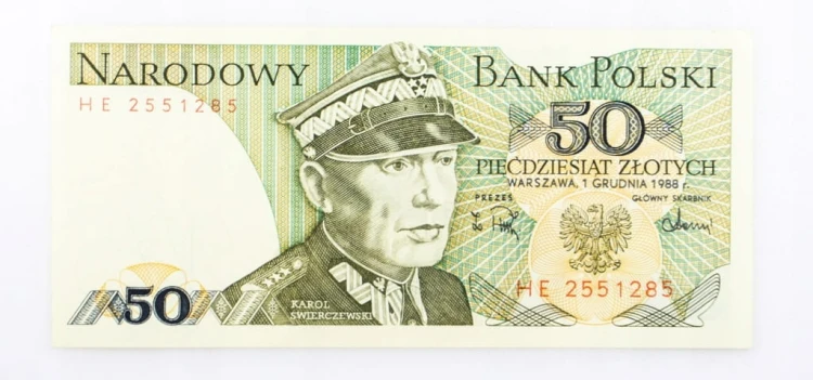 50 ZŁOTYCH 1988 ROK s. HE st. 1